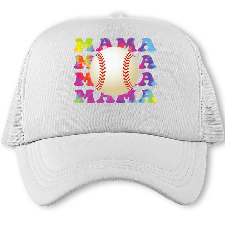 Baseball Mama Sport Women Proud Baseball Mom Premium Trucker Cap