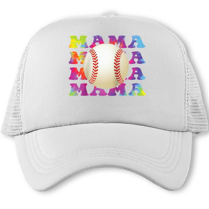 Baseball Mama Sport Women Proud Baseball Mom Raglan Baseball Tee Trucker Cap