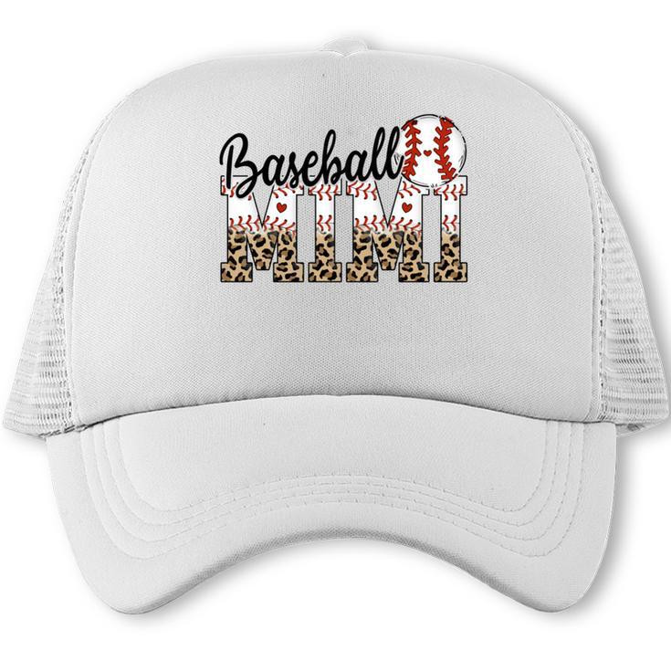 Baseball Mimi Women BallPark Mimi Baseball Mom Mother's Day Trucker Cap