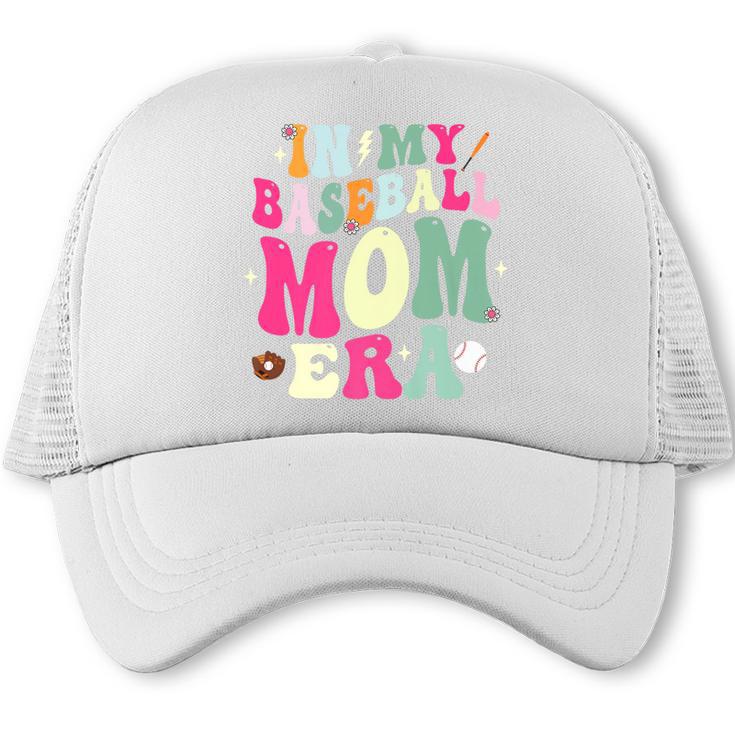 In My Baseball Mom Era Baseball Mama Premium Trucker Cap