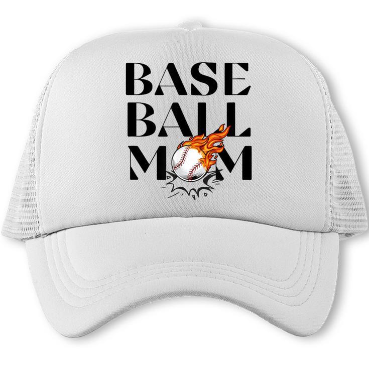 Baseball Mom Game Day Game Day Trucker Cap
