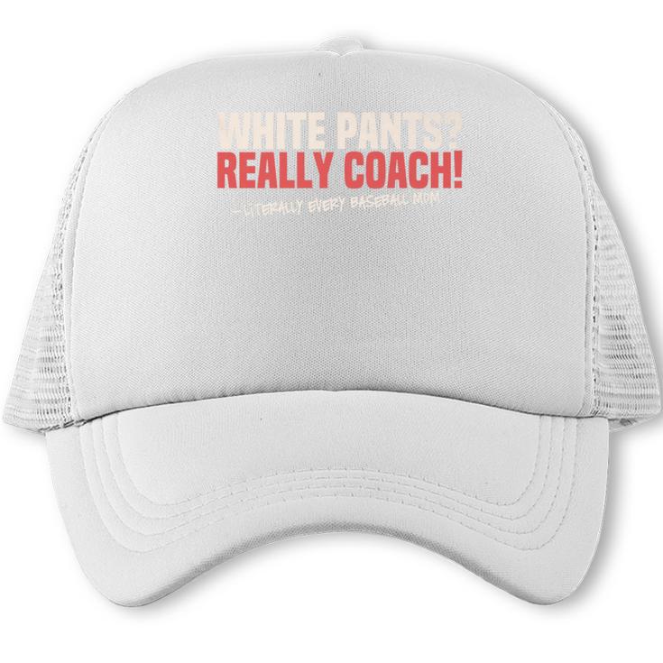 Baseball Mom Mama Baseball Lover Premium Trucker Cap