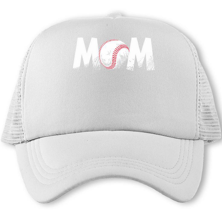 Baseball Mom Mother's Day Mama Sport Trucker Cap