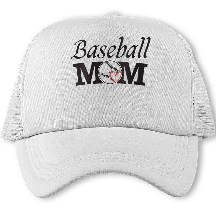 Baseball Mom Mother`s Day Trucker Cap