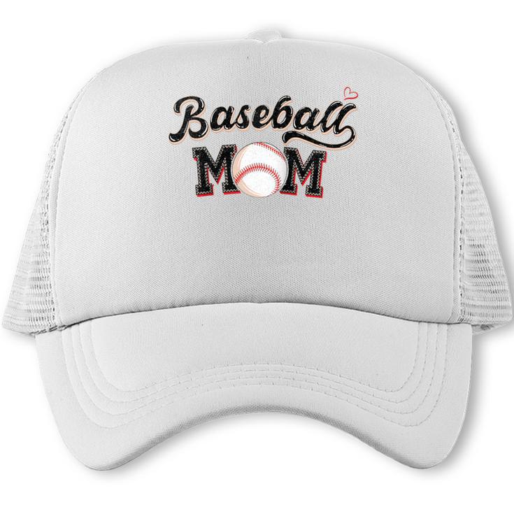 Baseball Mom Baseball Raglan Baseball Tee Trucker Cap