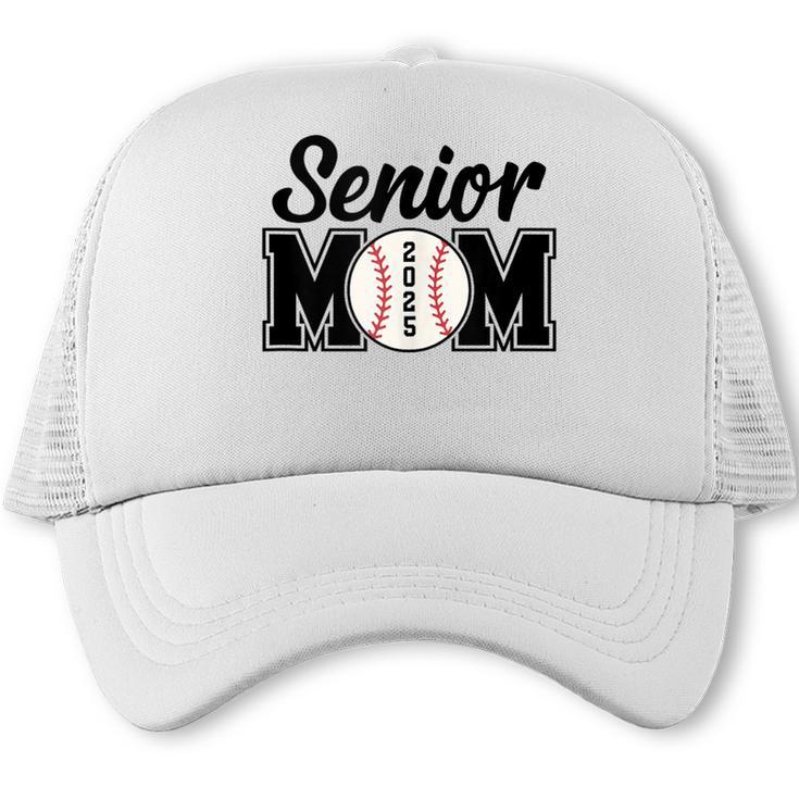 Baseball Mom Senior 2025 Mama Baseball Players High School Trucker Cap