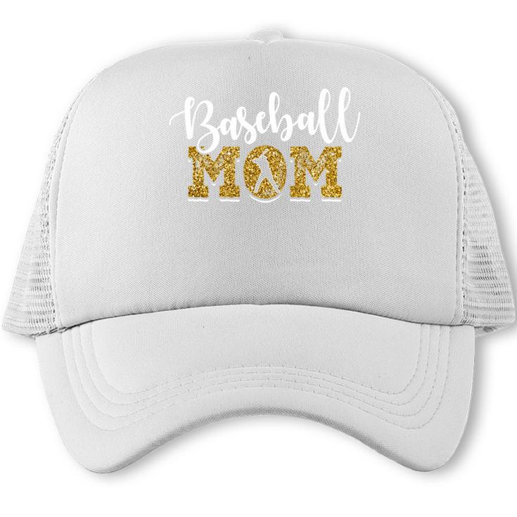Baseball Mom Sport Baseball Lover Mother's Day Trucker Cap