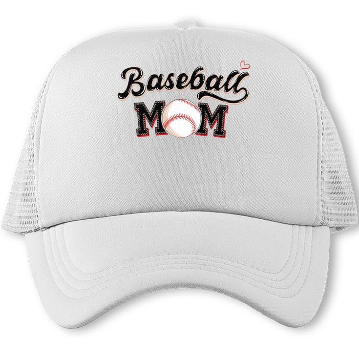 Baseball Mom Baseball Trucker Cap