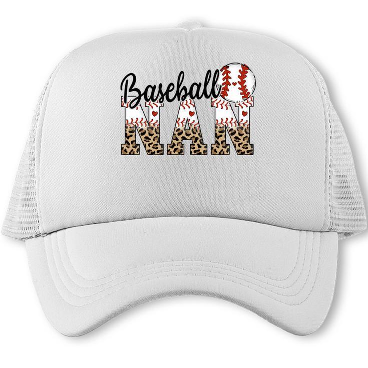 Baseball Nan Women BallPark Nan Baseball Mom Mother's Day Trucker Cap