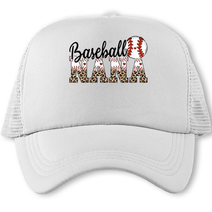 Baseball Nana Women BallPark Nana Baseball Mom Mother's Day Trucker Cap