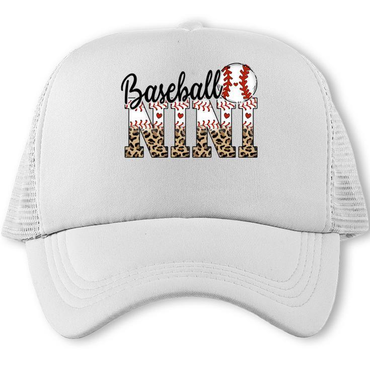 Baseball Nini Women BallPark Nini Baseball Mom Mother's Day Trucker Cap