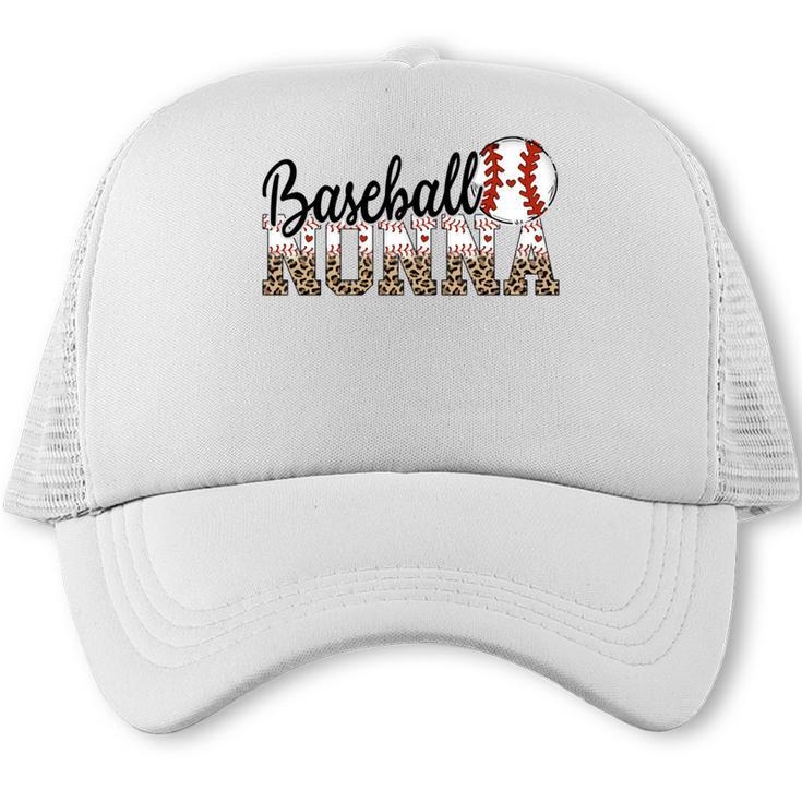 Baseball Nonna Women BallPark Nonna Baseball Mom Trucker Cap