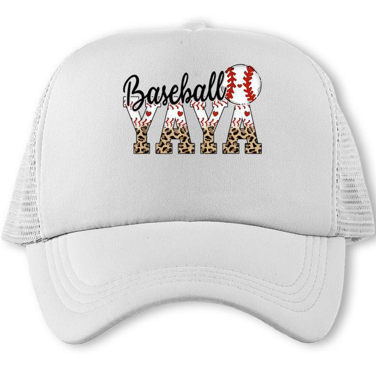 Baseball Yaya Women BallPark Yaya Baseball Mom Mother's Day Trucker Cap
