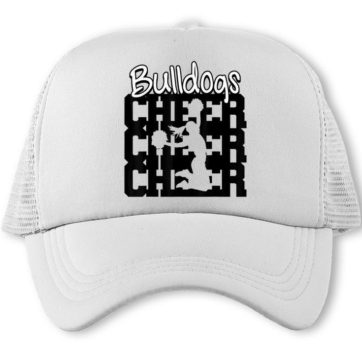 Bulldogs Cheer Back To School Cheerleading Spirit Trucker Cap