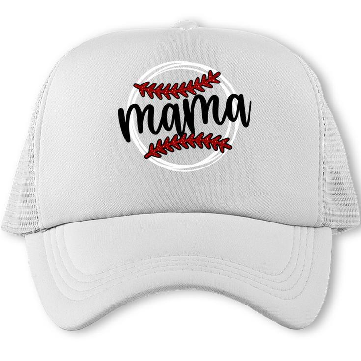 Custom Hustle Tball Tee Ball Baseball Mom Trucker Cap