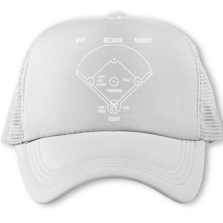 Dad Baseball Sarcastic Saying Baseball Dad Premium Tri-Blend Trucker Cap