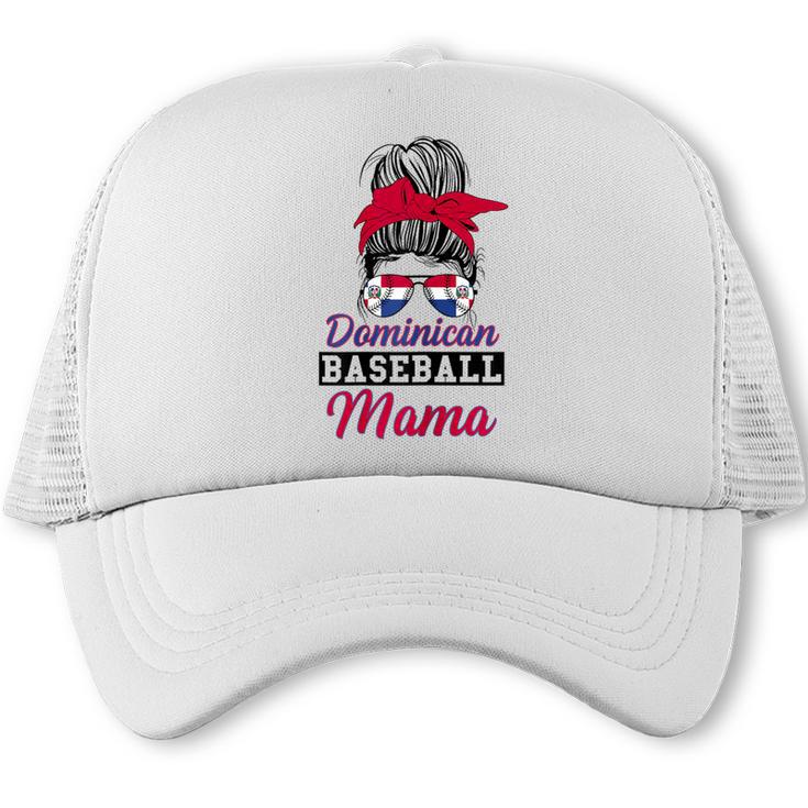 Dominican Baseball Mama Quote For a Dominican Baseball Mom Trucker Cap
