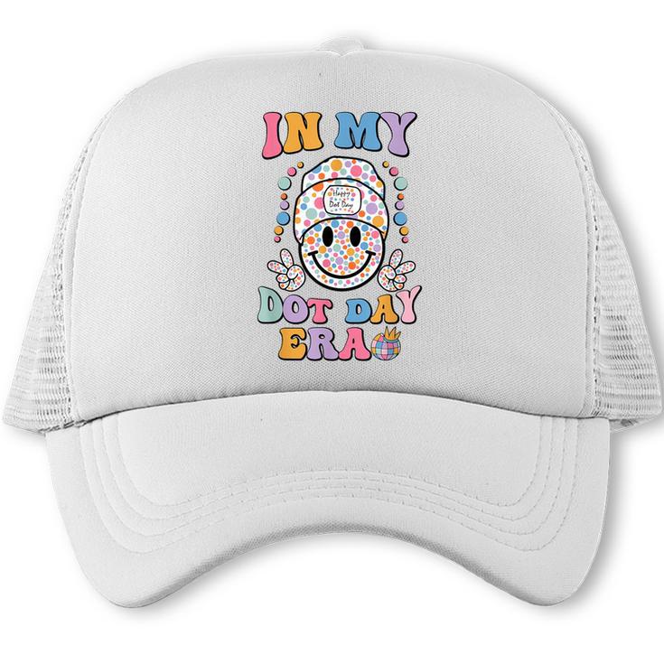 In My Dot Day Era Kids Boys Girls Dot Day Back To School Trucker Cap