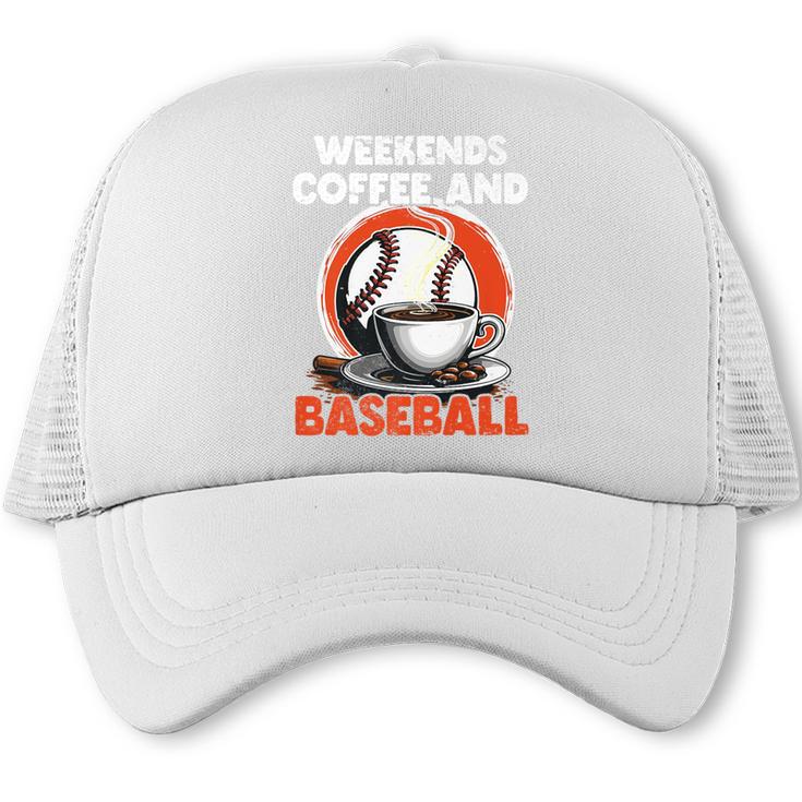Fathers Day Baseball Dad Parent Premium Trucker Cap