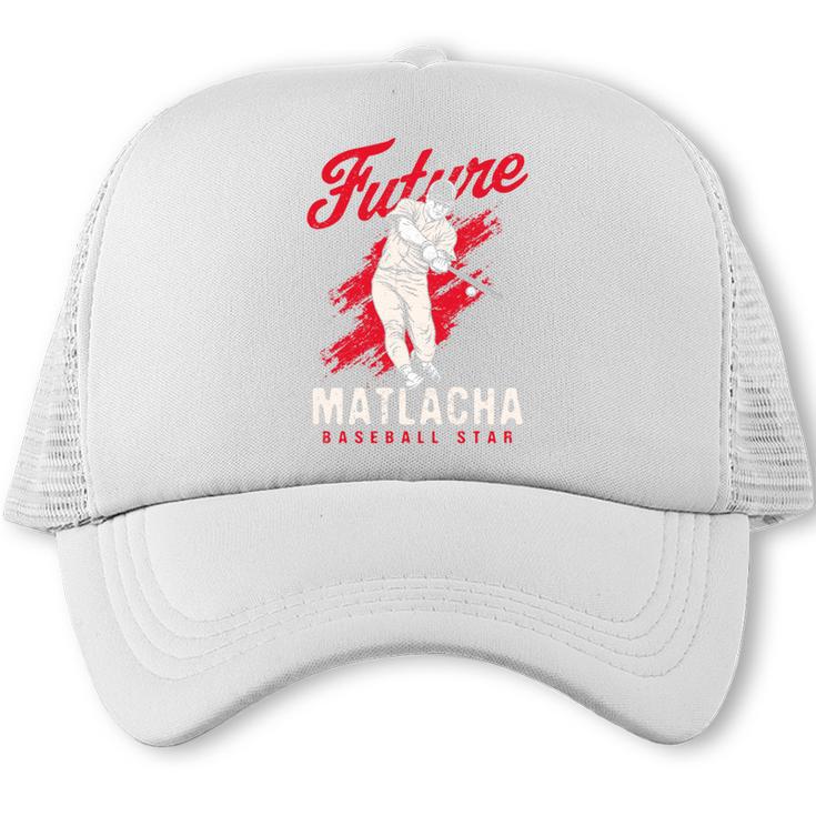 Future Matlacha Baseball Star Baseball Player Sports Theme Premium Tri-Blend Trucker Cap