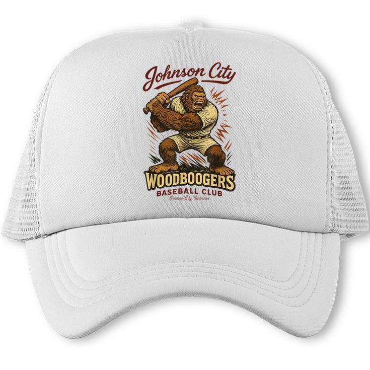 Johnson City Woodboogers Retro Baseball Club Trucker Cap