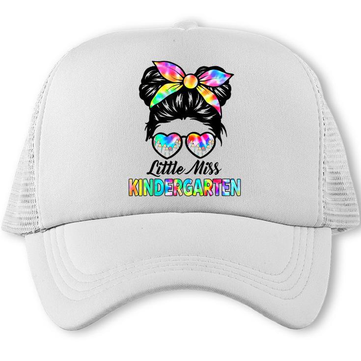 Little Miss KINDERGARTEN First Day Back To School Girls Kids Trucker Cap