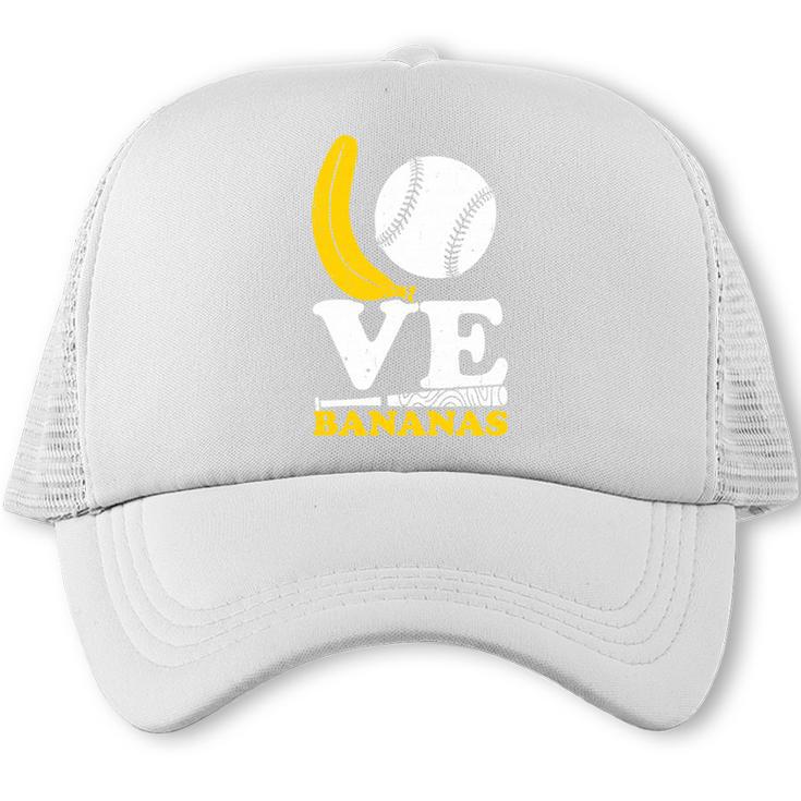 Love Bananas Banana Baseball Trucker Cap