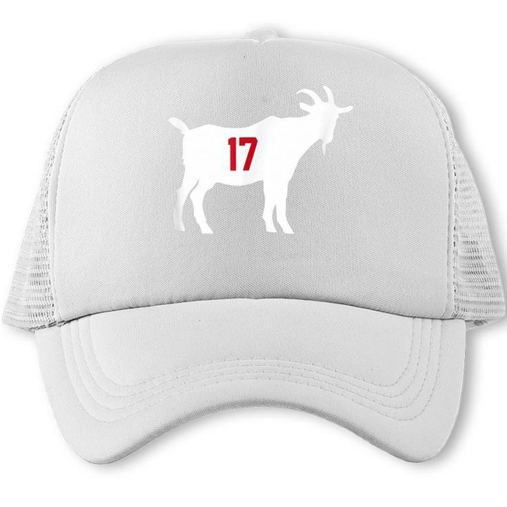 Lovers Baseball Goat 17 Apparel Men Women Kids Trucker Cap