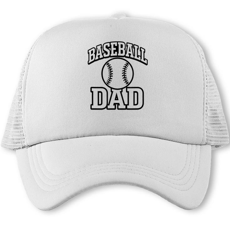 Minimalist Baseball Dad Trucker Cap