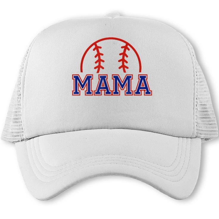 Mom Of Rookie 1st Birthday Baseball Boy Family Matching Trucker Cap