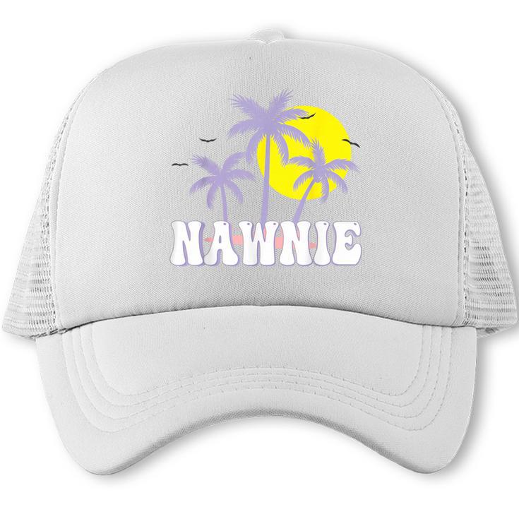 Nawnie Vintage Women Appreciation Day Hello Back To School Trucker Cap