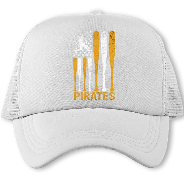 Pirates Baseball Fan Apparel For Sports Enthusiasts Trucker Cap