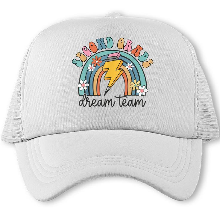 Second Grade Dream Team 1st Day Of 2nd Grade Back To School Trucker Cap
