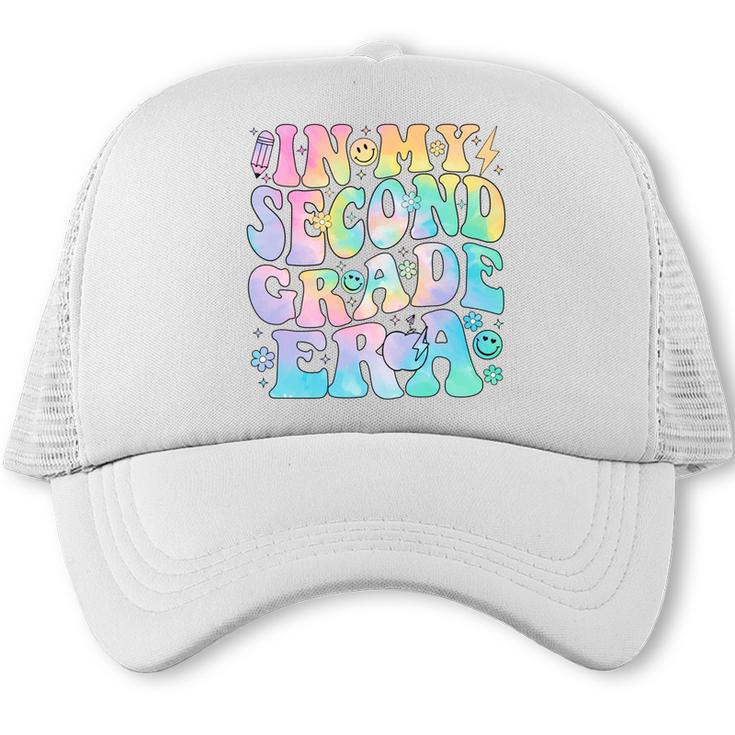 In My Second Grade Era Girl Tie Dye 2nd Grade Back To School Performance Trucker Cap