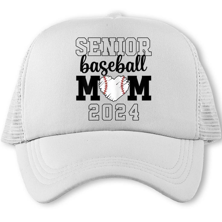 Senior Baseball Mom Class Of 2024 Senior Mom Game Day Trucker Cap