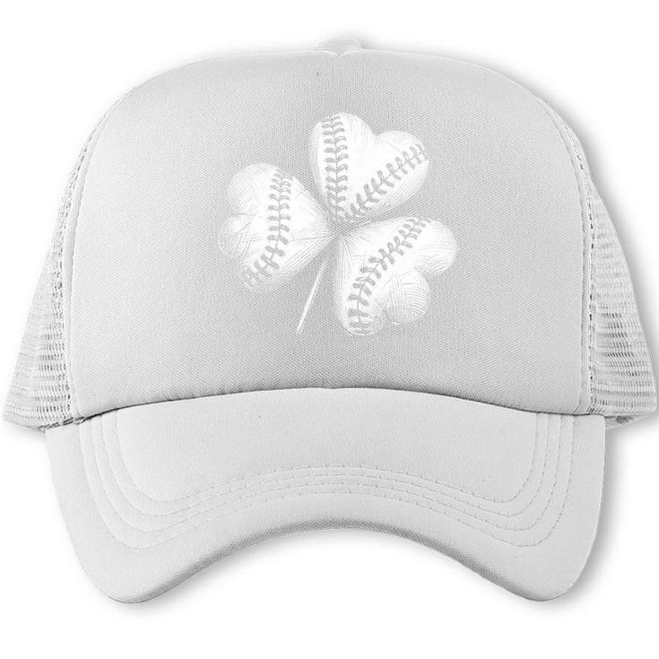 Shamrock Irish Green St Patrick's Baseball Softball Trucker Cap