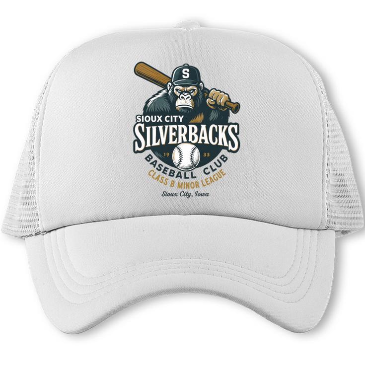 Sioux City Silverbacks Retro Minor League Baseball Trucker Cap