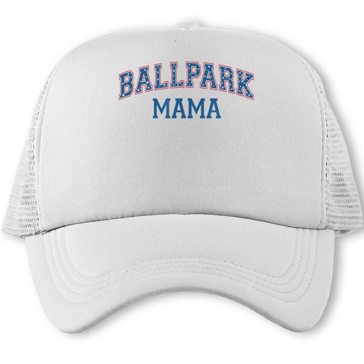 Spring 2024 Season Cute Baseball Mom Ballpark Mama Trucker Cap