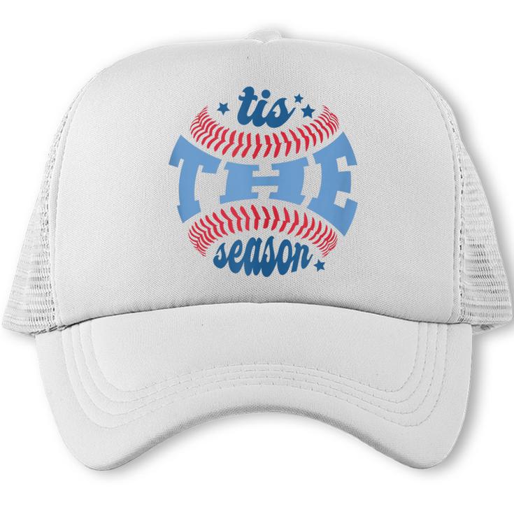 Spring 2024 Season Cute Baseball Mom It Is The Season Trucker Cap