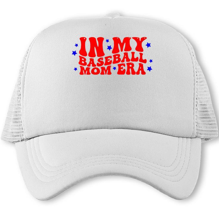 AS Tees Baseball Mom Era Mommy Mama Trucker Cap