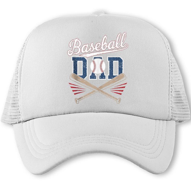 Vintage Baseball Dad Humor Father's Day Sport Lovers Trucker Cap