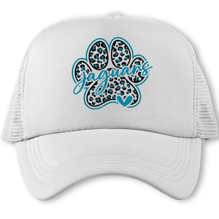 Vintage Jaguar School Sports Team Spirit Back To School Trucker Cap