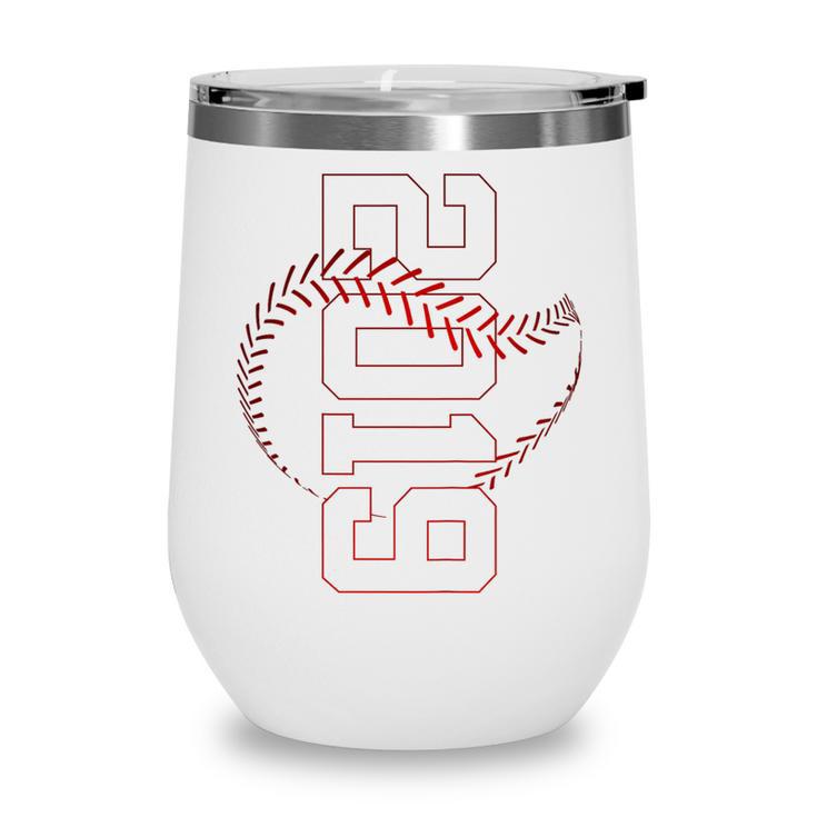 7 Years 2019 Baseball 7TH Birthday Wine Tumbler