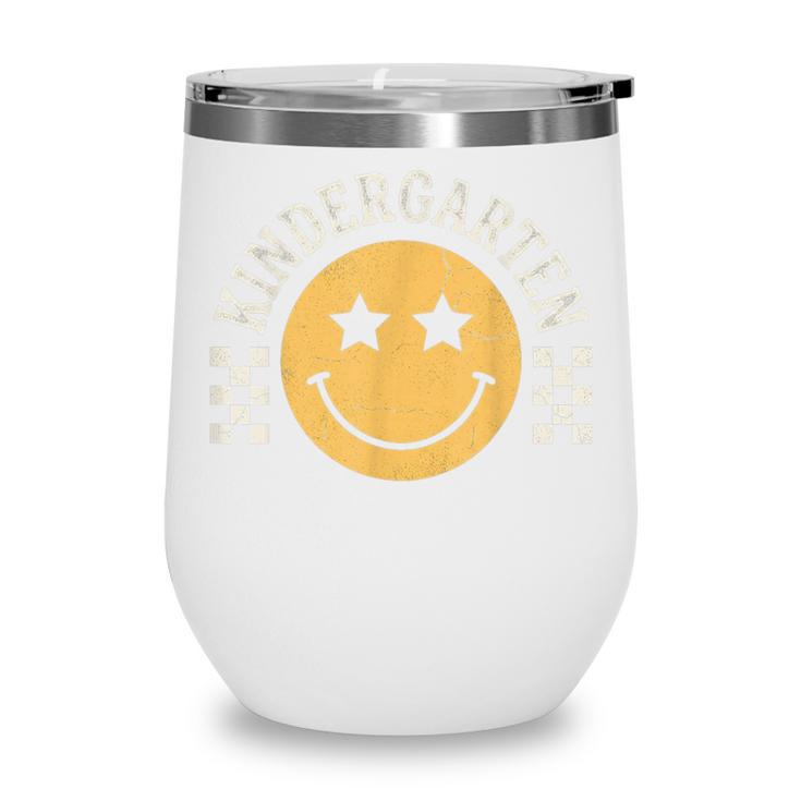 Back To School Kindergarten Kids Boys Girls Wine Tumbler