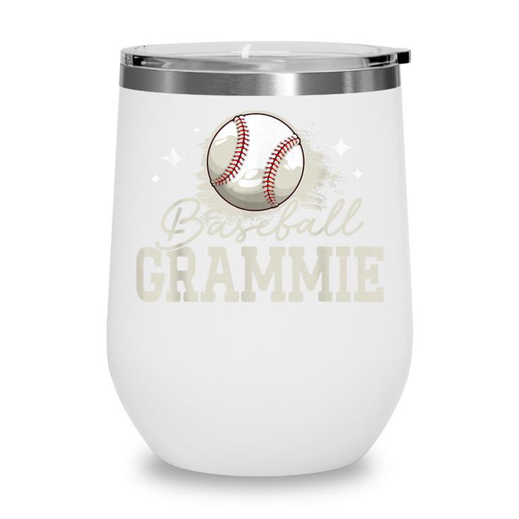 Baseball Grammie Sport Baseball Player Wine Tumbler