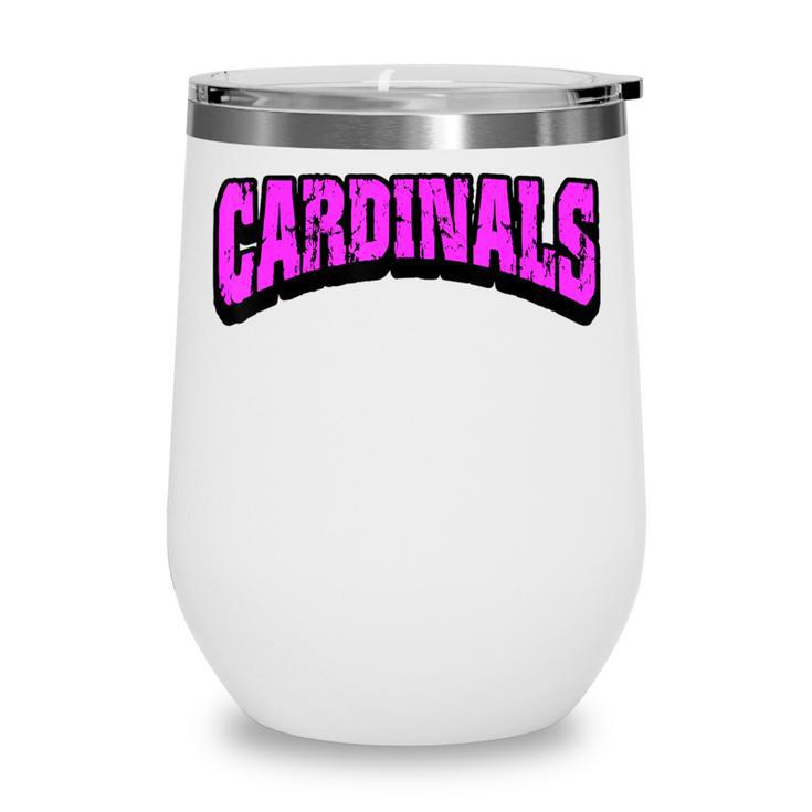Cardinals Back To School Spirit Pk Wine Tumbler