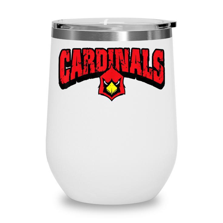 Cardinals Back To School Spirit R Wine Tumbler