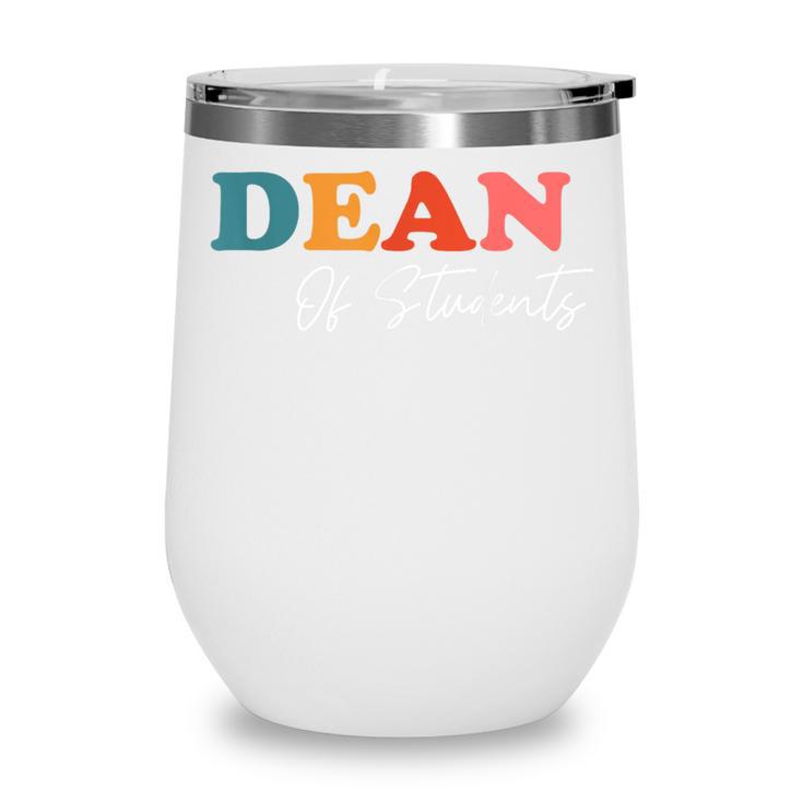 Dean Of Students Boho Cute Back To School Dean Wine Tumbler