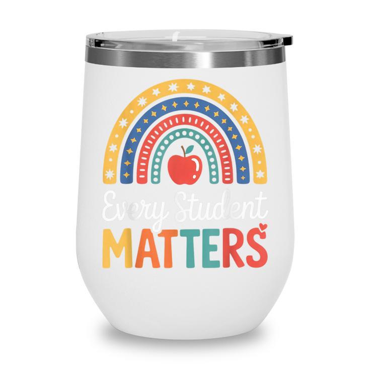 Every Student Matters Paraprofessional Back To School Wine Tumbler