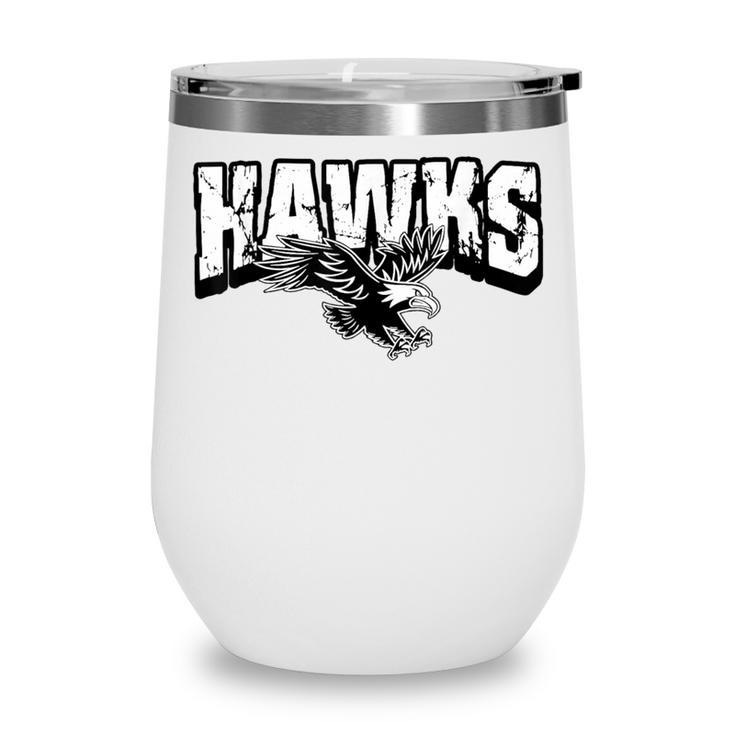 Hawks Back To School Spirit Wine Tumbler